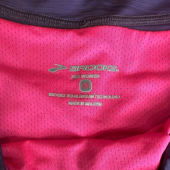Brooks ath left shorts, purple size medium - Picture 7 of 11